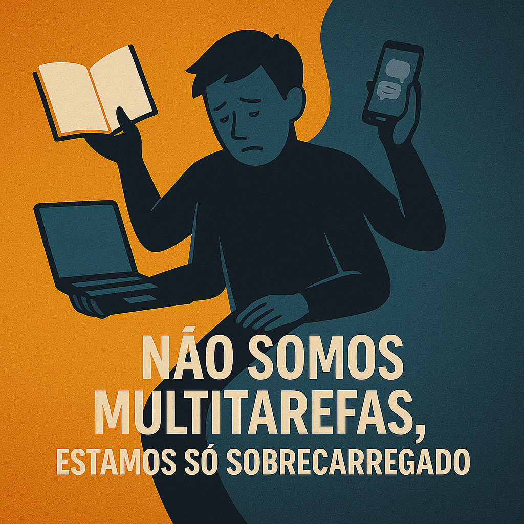 Não somos multitarefas, estamos só sobrecarregados