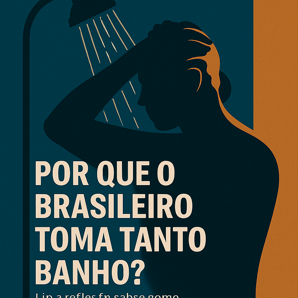 Por Que o Brasileiro Toma Tanto Banho? Uma Reflexão Sobre Corpo, Clima e Costume