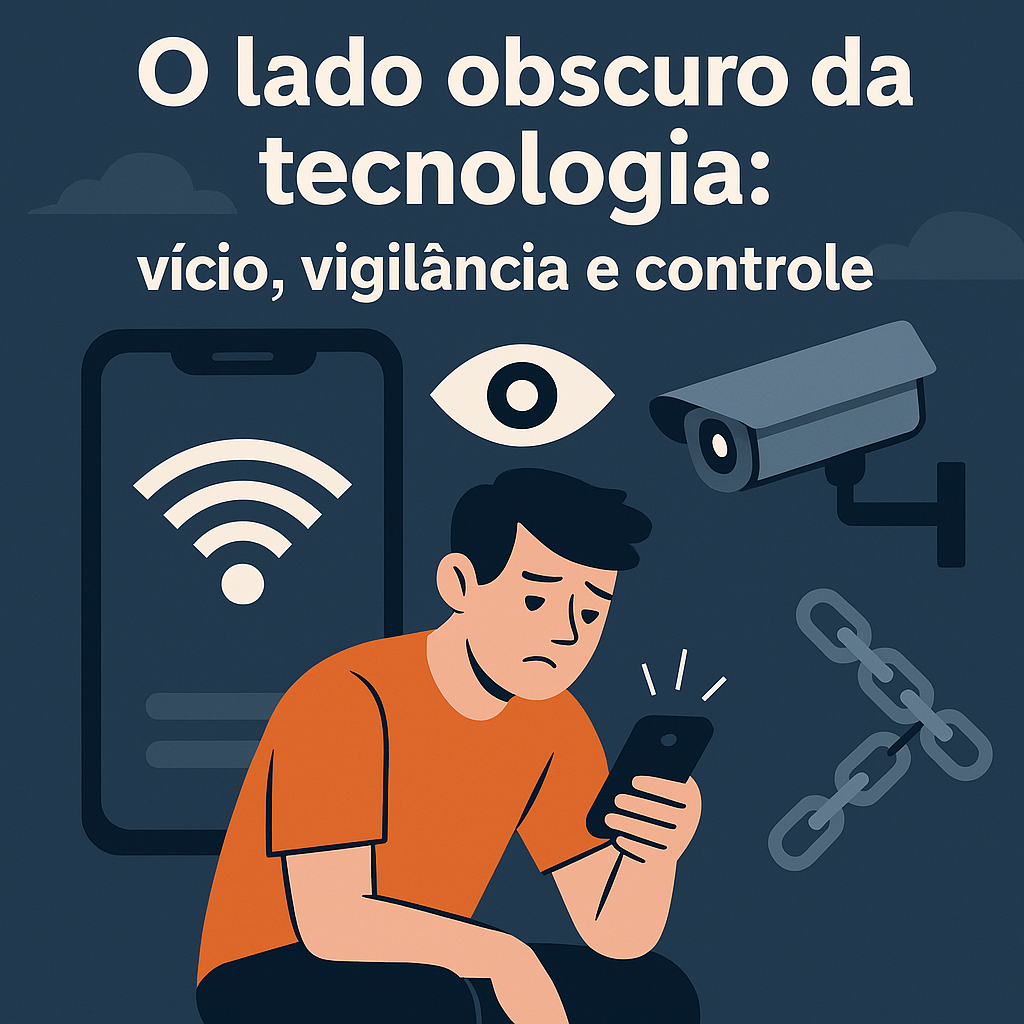 O lado obscuro da tecnologia: vício, vigilância e controle