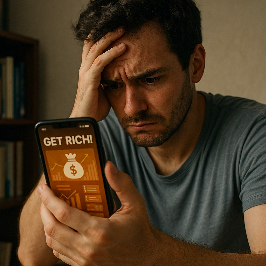 A promessa dos aplicativos que ensinam a enriquecer (sem enriquecer ninguém)